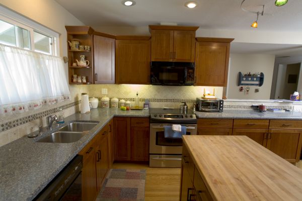 Cherry Cabinet Remodeling in Milford